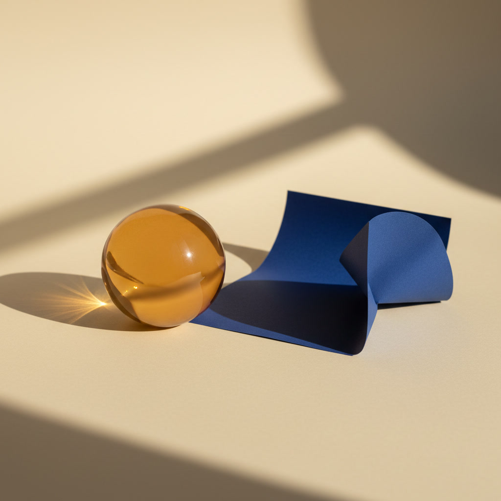 Abstract original still life generated in Haloform